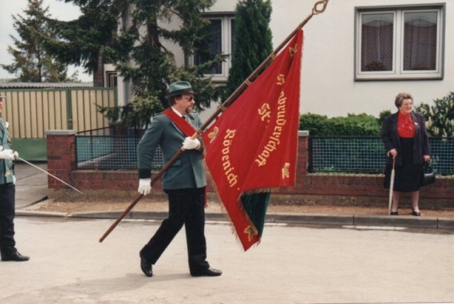 1992 Fahnenträger Franz Tenten